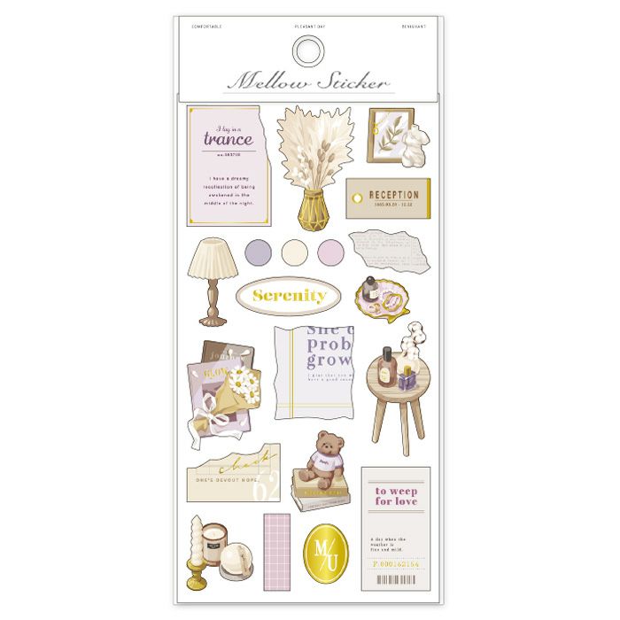 MindWave マインドウェイブ  メローステッカー 81616 interior （10セット）