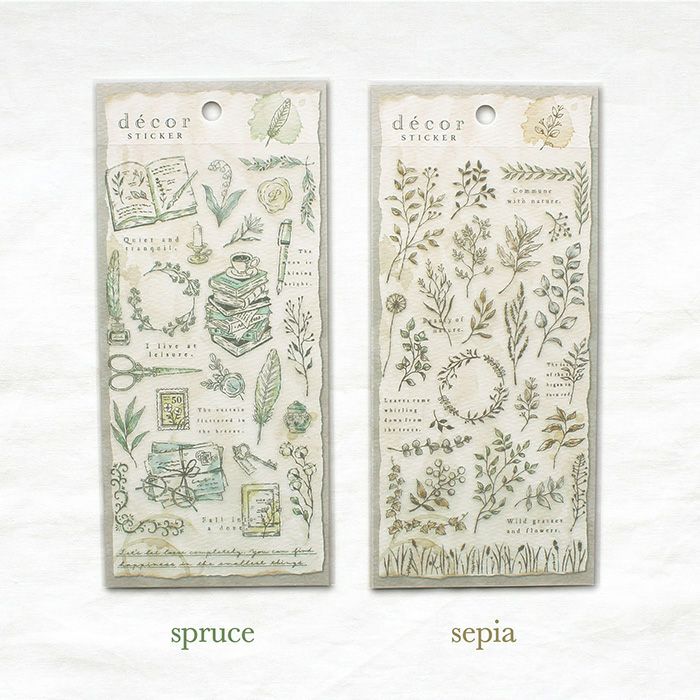 MindWave マインドウェイブ デコールステッカー　８１５１６　ｓｅｐｉａ（10セット）