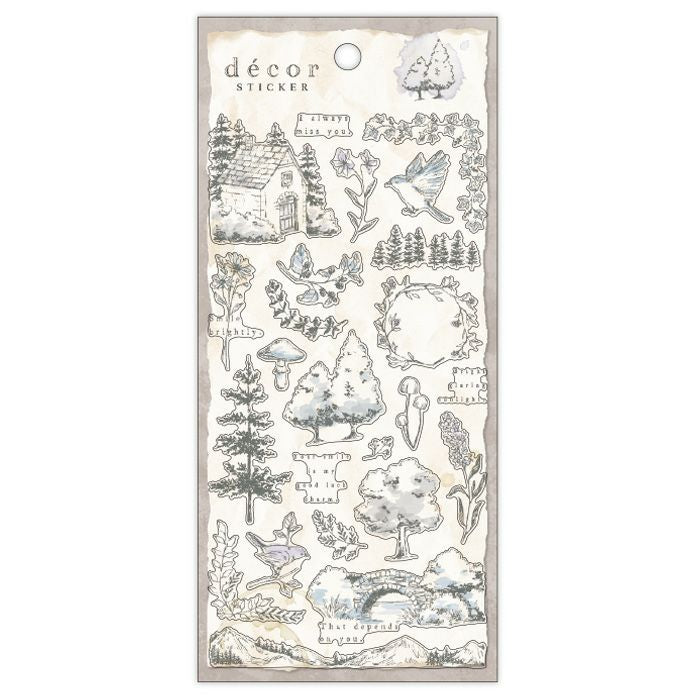 MindWave マインドウェイブ  デコールステッカー 81517 dim gray （10セット）