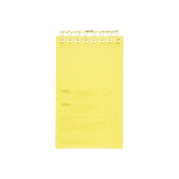 リヒトラブ｜LIHIT LAB. オープンリングノート [メモサイズ] イエロー N2720-5　4903419360351（10セット）