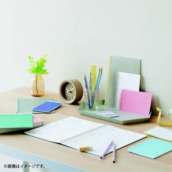 リヒトラブ｜LIHIT LAB. オープンリングノート [メモサイズ] イエロー N2720-5　4903419360351（10セット）