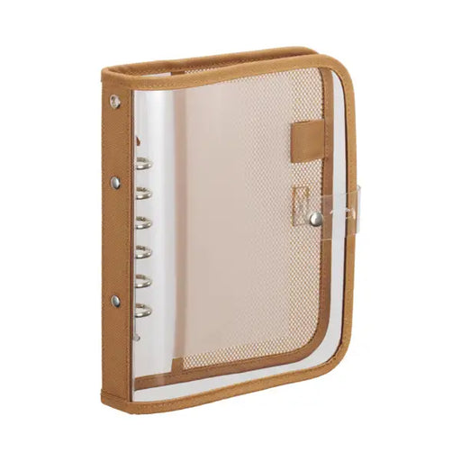 リヒトラブ myfa クリヤーバインダー キャラメルブラウン N3390-9 4903419849955