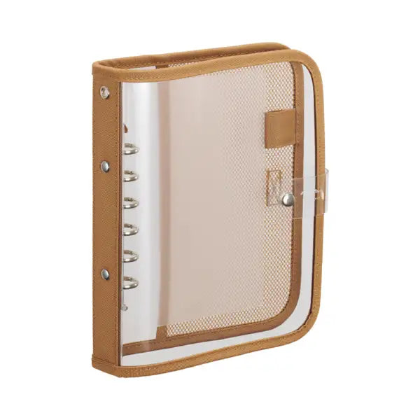 リヒトラブ myfa クリヤーバインダー キャラメルブラウン N3390-9 4903419849955