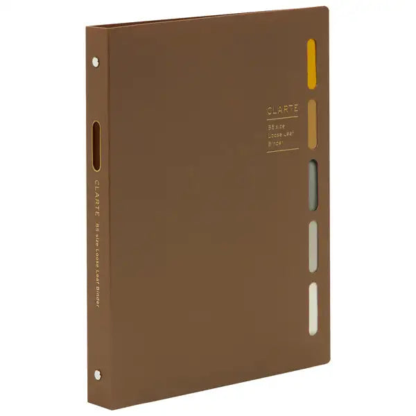 マルマン｜maruman バインダー B5 CLARTE(クラルテ) ブラウン F311-07 4979093311071