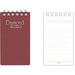 ミドリ デザインフィル DESIGNPHIL ダイヤメモ Ｓ 赤 19001021 4902805113557（10セット）