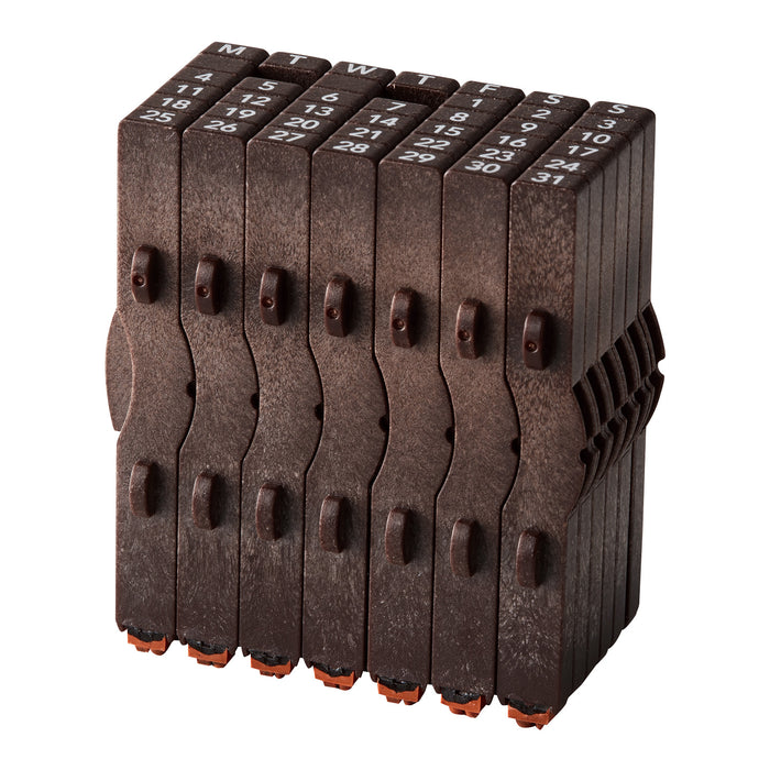 Shachihata シヤチハタ  連結数字スタンプ　万年カレンダー　英語 GRJ-5ACE（10セット）