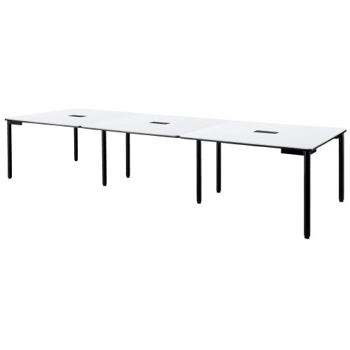 PLUS（プラス）オフィス家具 フリーアドレスデスク HY-3612A ホワイト　