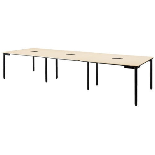 PLUS（プラス）オフィス家具 フリーアドレスデスク HY-3612A ナチュラル　