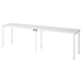 PLUS（プラス）オフィス家具 テーブル MTQ20-2460W WH ホワイトフレーム　
