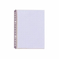 リヒトラブ クリヤーポケット A5S 20穴 1組=10枚 藍 N2010（10セット）