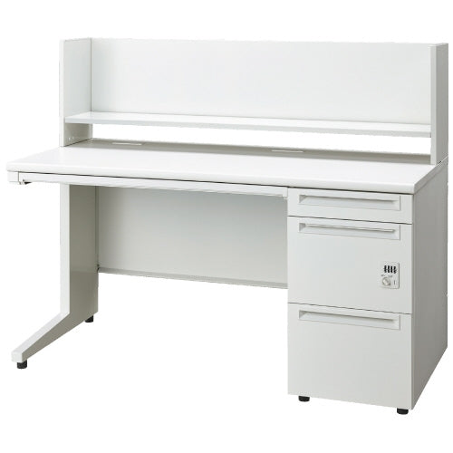 PLUS（プラス）オフィス家具 UJ机上棚 W1400 UJ-S144KT W4　