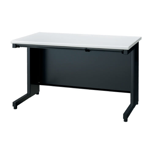 PLUS（プラス）オフィス家具 平机 JS-127H WH/TBK ブラック　