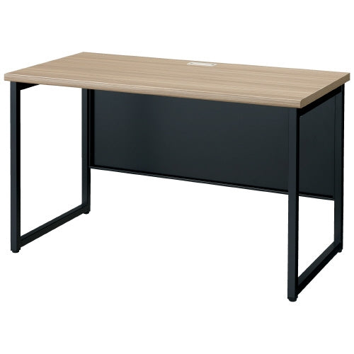 PLUS（プラス）オフィス家具 ワークテーブル GT-1260BKミディアムウッド　