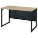 PLUS（プラス）オフィス家具 ワークテーブル GT-1260BKミディアムウッド　
