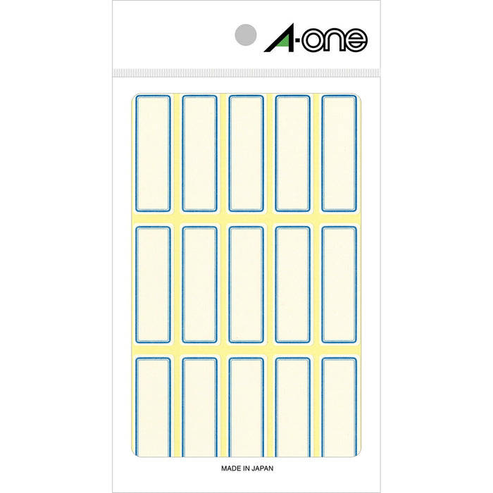 エーワン セルフラベル青枠15面 03005（10セット）