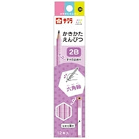 サクラ カキカタエンピツ２Ｂロッカクラベンダー G6ｴﾝﾋﾟﾂ2B#24 4901881236488