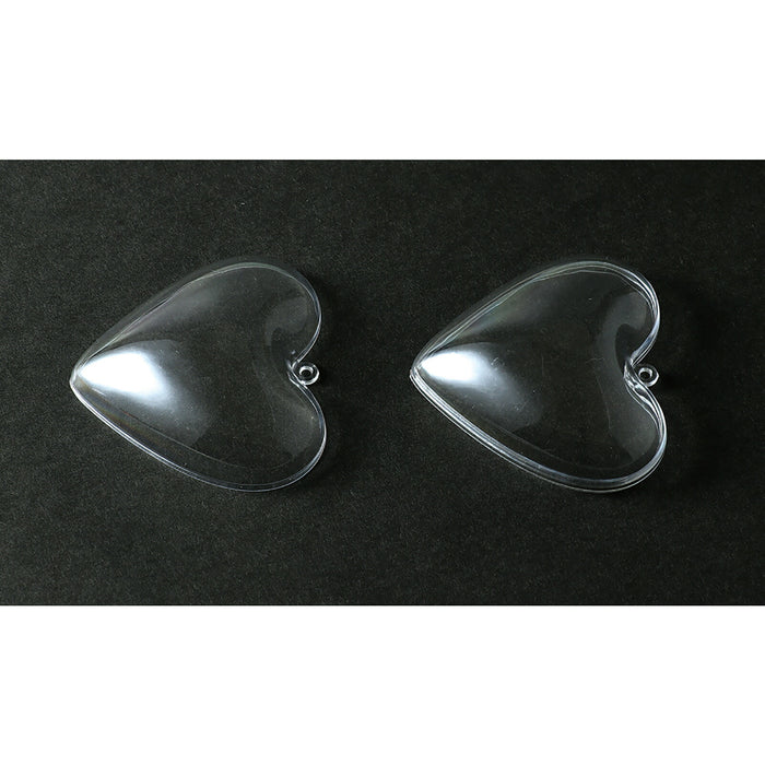 Artec Transparent Capsule with Holder Heart φ30mm 5 pieces 4521718465333