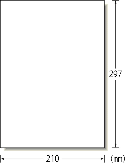 エーワン フリーラベル 手書き用 A4 100枚 06086（10セット）
