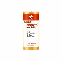 ニチバン 紙粘着テープ茶色 208-24 4987167021832（50セット）