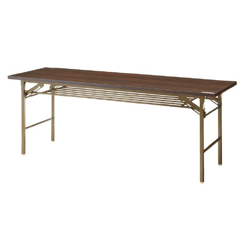 PLUS（プラス）オフィス家具 脚折りたたみテーブル DS-2RR ローズ　4547345057239