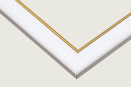 Painel Beverly Wooden Gold Mall 10-D Branco 4977524220183