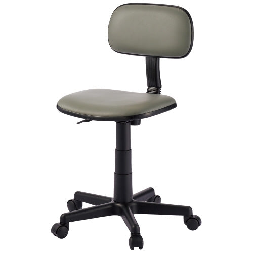 PLUS（プラス）オフィス家具 ☆事務イス C607 PVC グレー　4547345055020