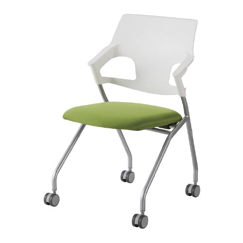 PLUS（プラス）オフィス家具 会議イス JCX-WGN グリーン　