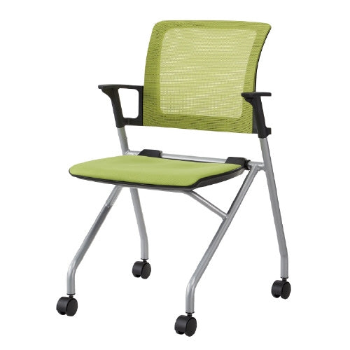 PLUS（プラス）オフィス家具 会議イス JMC-2 GR グリーン　4942646074884