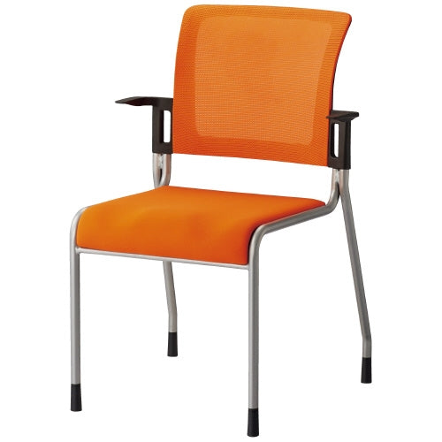 PLUS（プラス）オフィス家具 会議イス MC-4 OR 固定脚　