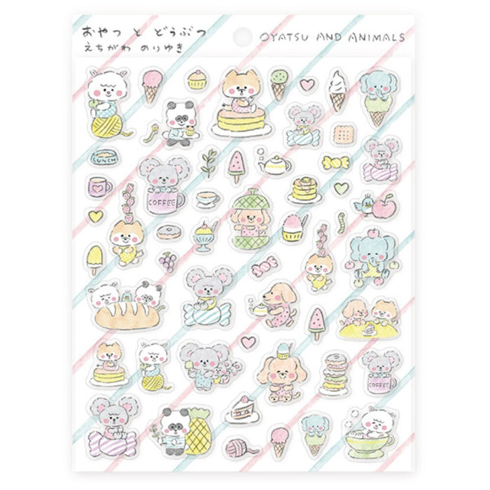 ピーコック シールオヤツトドウブツ 22-986 4961187229867（5セット）