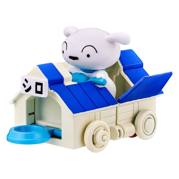 Bandai Crayon Shin-chan Oba ยานพาหนะที่กำหนดเอง 1st Nohara Family Children Series Shiro 4570118175472