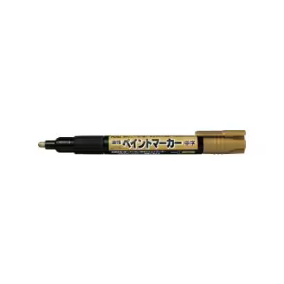 ぺんてる Pentel ペイントマーカー 中字 3mm 金 MMP20-X 4902506178558