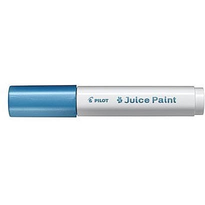 Pilot PILOT果汁漆水性颜料记号笔果汁漆中点金属蓝SJP-20M-ML（10件套）
