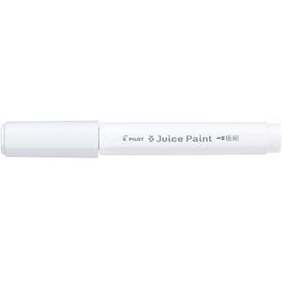 Pilot PILOT 果汁涂料水性颜料记号笔粉彩色超细白色 SJP-20EF-W（10 件套）