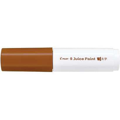 パイロット PILOT ジュースペイント 水性顔料マーカー 太字 ブラウン SJP-25B-BN（10セット）