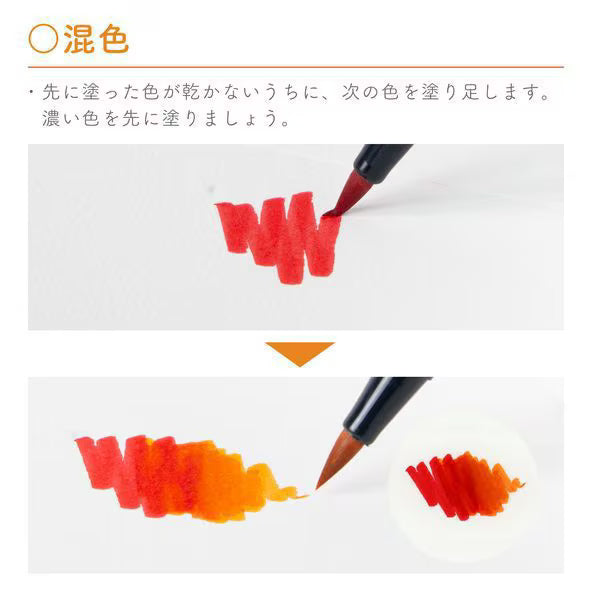 トンボ鉛筆 TOMBOW デュアルブラッシュペン ABT多色セット12色パステル AB-T12CPA 4901991647860