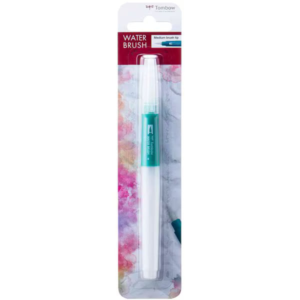 トンボ鉛筆 TOMBOW 水筆ペン 中筆 WATER BRUSH WB-ME 4901991649598