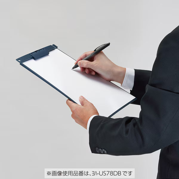 コクヨ KOKUYO クリップボード（薄型・静音） A4長辺とじ ホワイト ヨハ-US73W 4901480382012
