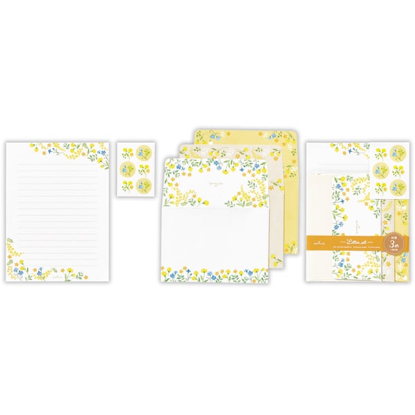 ホールマーク Hallmark レターセット リトルガーデンシャイニー 2 EES-819-392 4961099819392（6セット）