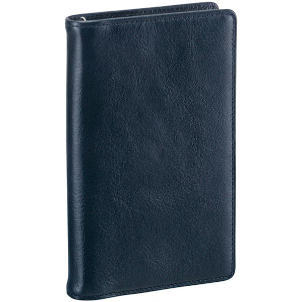 レイメイ藤井 ダヴィンチ ジャストリフィルサイズ スリムシステム手帳 ポケットサイズ ネイビー JDP3009K JDP3009 レイメイ藤井 4902562432373（10セット）