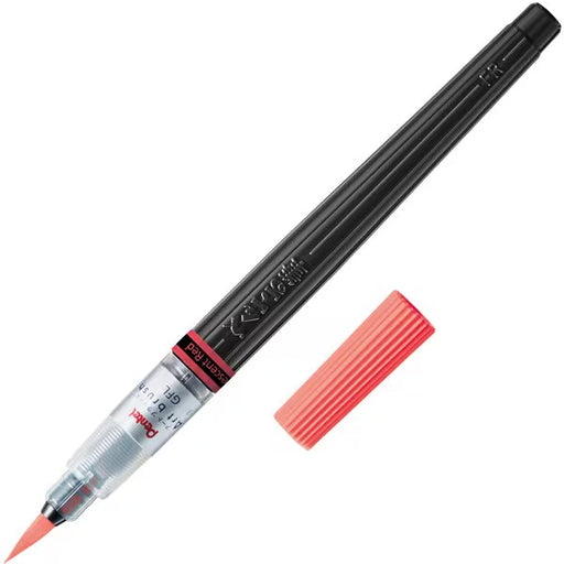 ぺんてる Pentel ぺんてる カラー筆ペン アートブラッシュ Neon Color Edition 蛍光レッド XGFLP-301 4902506423252