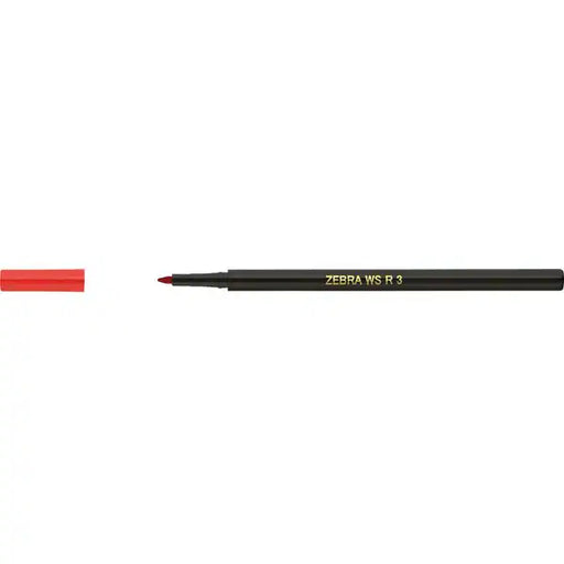 ゼブラ ZEBRA 水性マーカー クリッカート 替芯 WS芯 赤 1本入 P-RWS-R 4901681660032