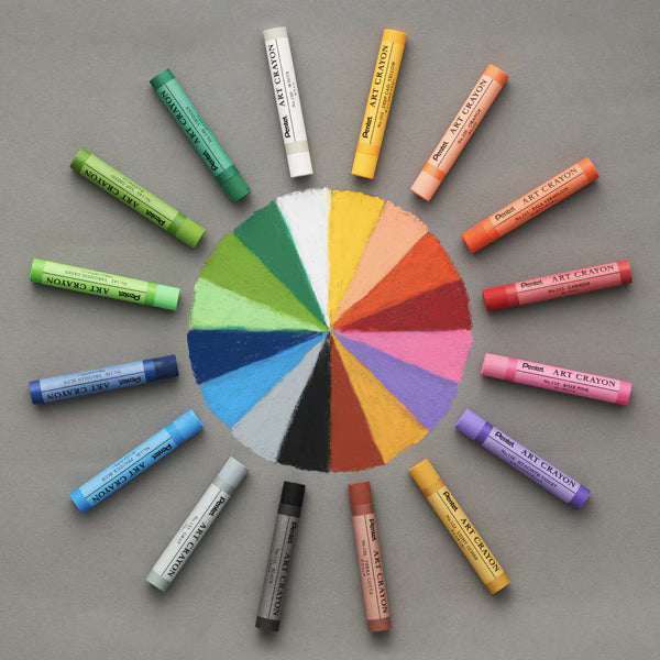 ぺんてる Pentel ぺんてる クレヨン ART CRAYON アートクレヨン セット 16色 PTAC-16 4902506430069