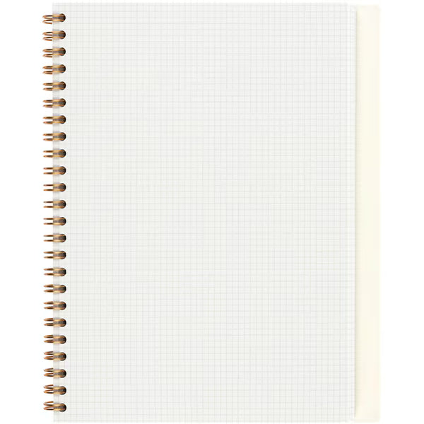 Maruman [Limitado] Notebook A5 Sept Couleur 3mm Grid Hopeful Poppy Red N768-01 4979093768110 (4 conjuntos)