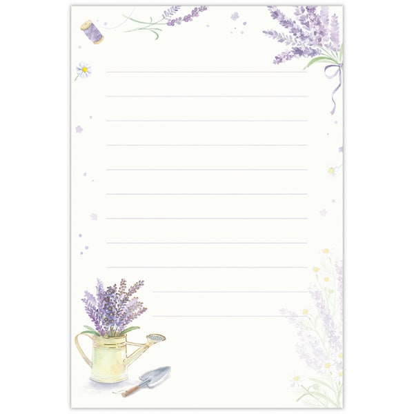Japan Hallmark Postkarte Lavendelgarten 844547 4961099844547 (6 Sets)