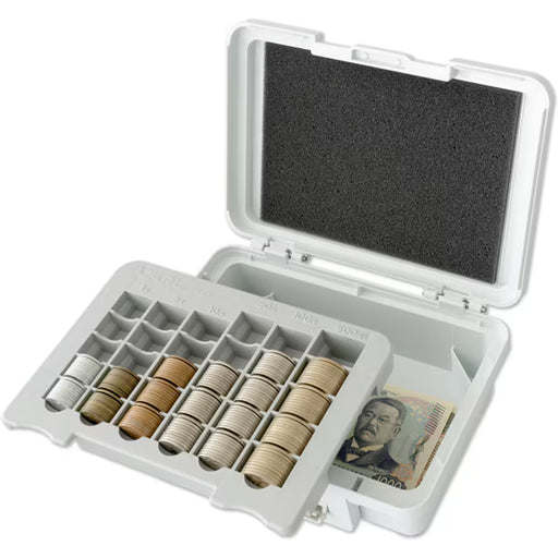 カール CARL そとレジ ポータブルキャッシュケース ホワイト CX-003-W 4971760002978