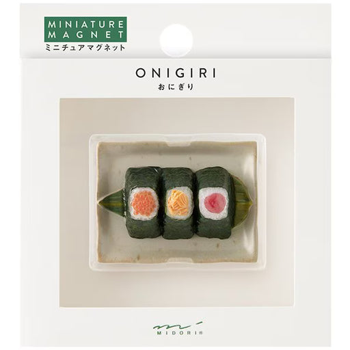 ミドリ デザインフィル DESIGNPHIL マグネット 1個入 おにぎり柄 43411006 4902805434119（3セット）