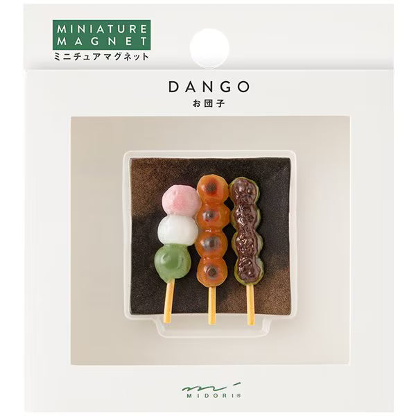 ミドリ デザインフィル DESIGNPHIL マグネット 1個入 お団子柄 43417006 4902805434171（3セット）