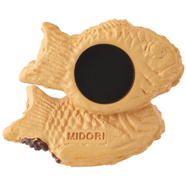 ミドリ デザインフィル DESIGNPHIL マグネット 1個入 たい焼き柄 43418006 4902805434188（3セット）