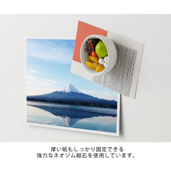 ミドリ デザインフィル DESIGNPHIL マグネット 1個入 あんみつ柄 43419006 4902805434195（3セット）